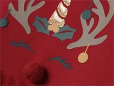 Name It jester red christmas kjole